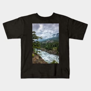 Perched Above the Pandemonium Kids T-Shirt